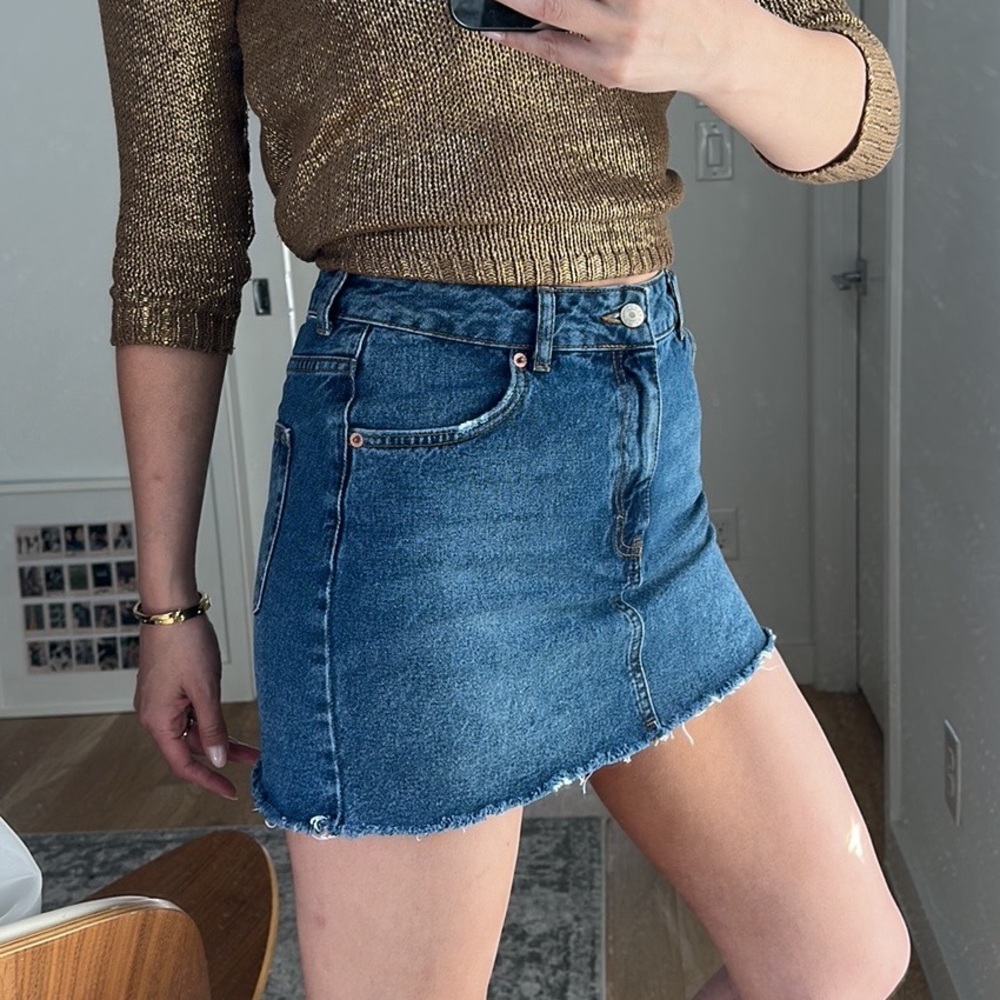 TOPSHOP Mini skirt USA 6 Size10  EUR38